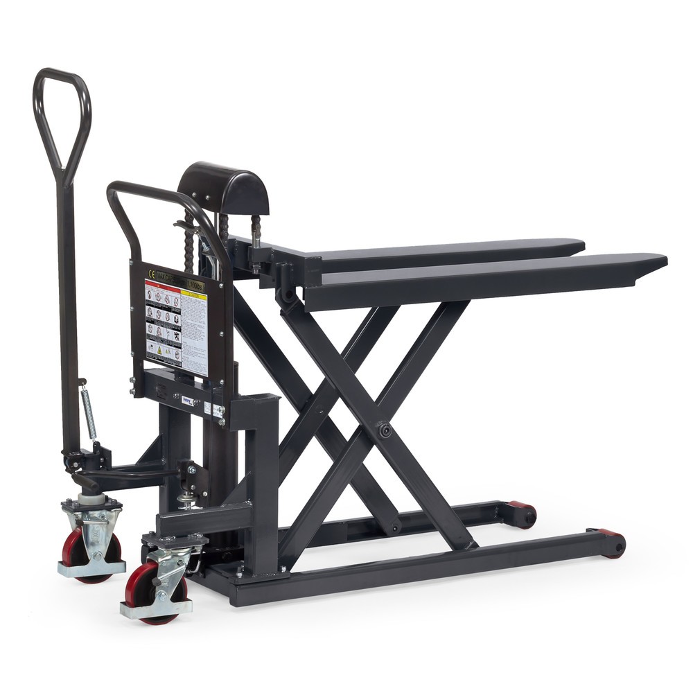 Imagen del producto: Transpaleta de tijera fetra®, capacidad de carga 1.000 kg