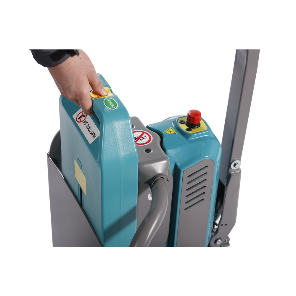 Número de imagen del producto 6: Transpaleta eléctrica Ameise® PTE 1.1, capacidad de carga 1.100 kg, longitud de horquilla 1.150 mm