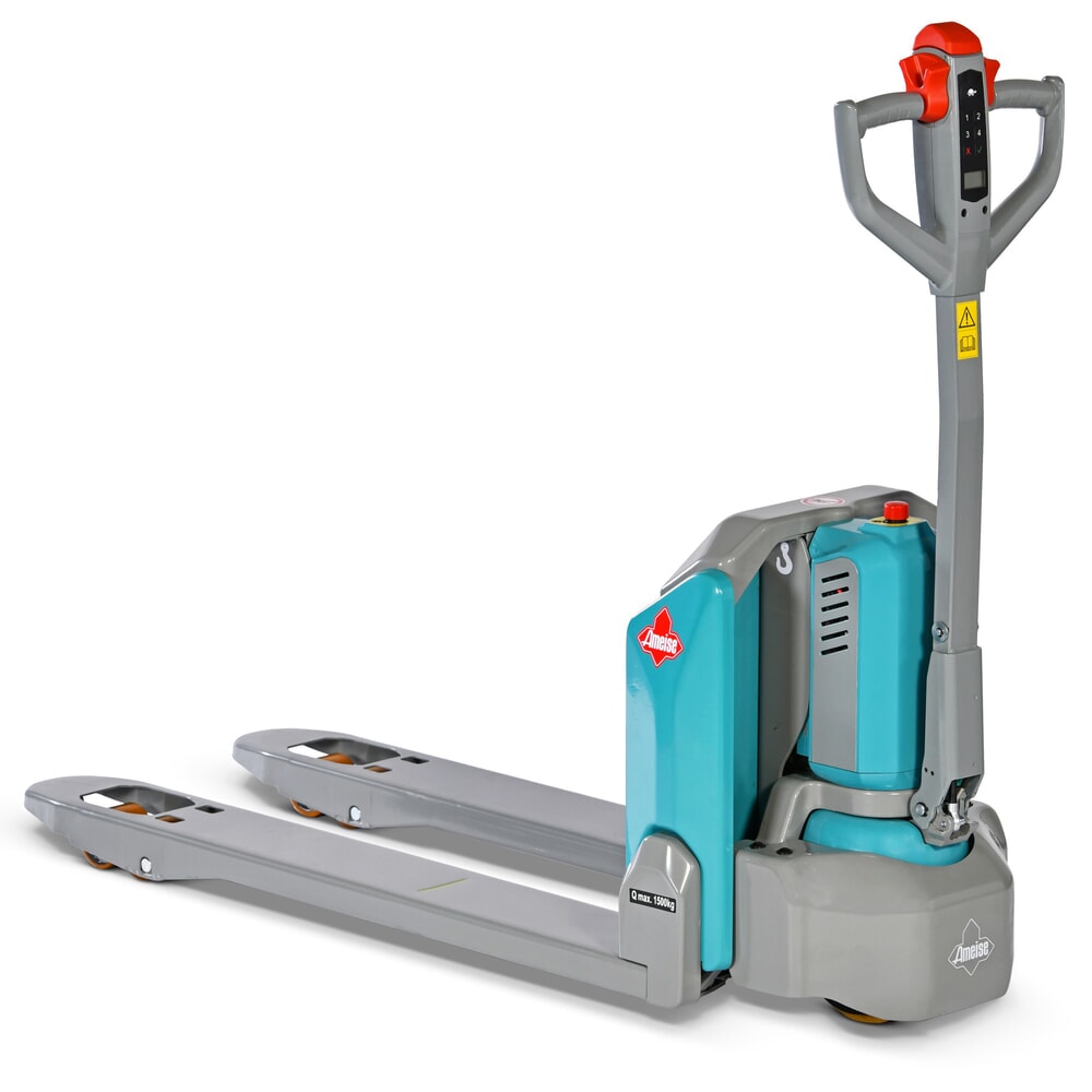 Número de imagen del producto 7: Transpaleta eléctrica Ameise® PTE 1.5, capacidad de carga 1.500 kg, longitud de horquilla 1.150 mm