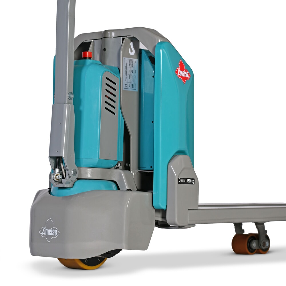 Número de imagen del producto 4: Transpaleta eléctrica Ameise® PTE 1.5, capacidad de carga 1.500 kg, longitud de horquilla 1.150 mm