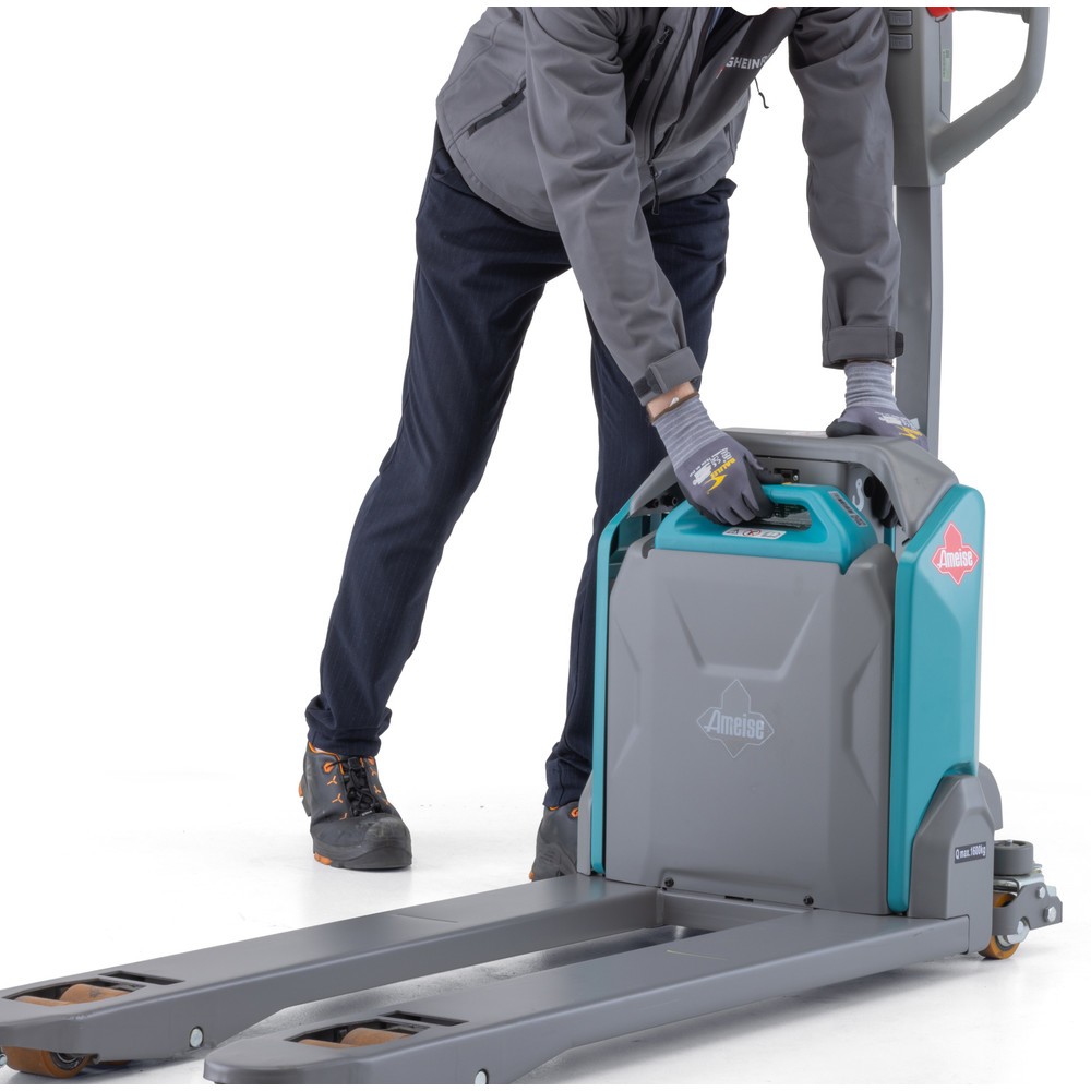 Número de imagen del producto 3: Transpaleta eléctrica Ameise® PTE 1.6, capacidad de carga 1.600 kg, longitud de horquilla 1.150 mm