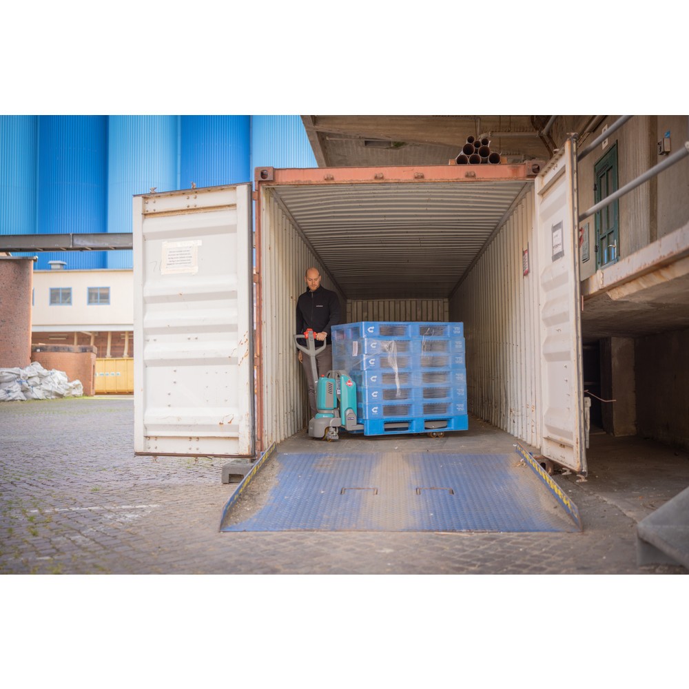 Número de imagen del producto 10: Transpaleta eléctrica Ameise® PTE 1.6, capacidad de carga 1.600 kg, longitud de horquilla 1.150 mm