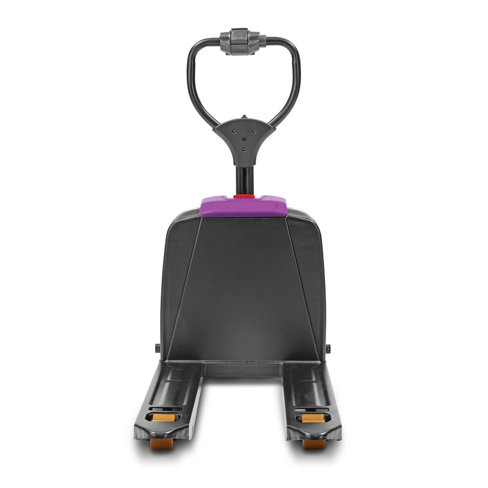Número de imagen del producto 2: Transpaleta eléctrica AntOn de Jungheinrich PTL 1.5, extra ancha para palets especiales, capacidad de carga 1.500 kg, longitud de horquilla 1.150 mm