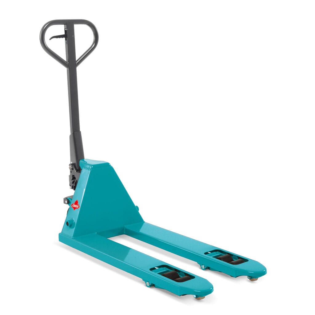 Transpaleta manual Ameise® PTM 2.0, capacidad de carga 2.000 kg, longitud de horquilla 800 mm, caucho/poliuretano, rodillos en tándem Imagen del producto: Transpaleta manual Ameise® PTM 2.0, capacidad de carga 2.000 kg, longitud de horquilla 800 mm, caucho/poliuretano, rodillos en tándem