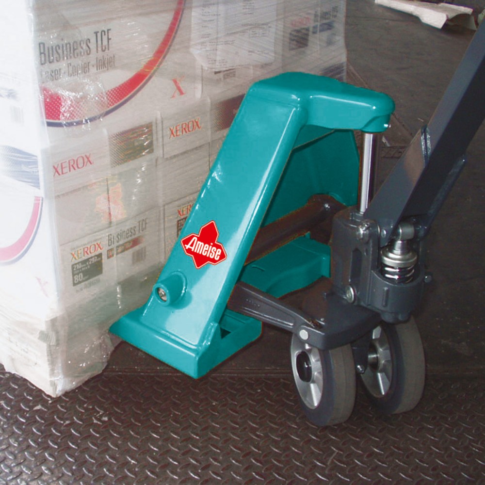Número de imagen del producto 8: Transpaleta manual Ameise® PTM 2.0, capacidad de carga 2.000 kg, longitud de horquilla 800 mm, poliuretano, rodillos en tándem