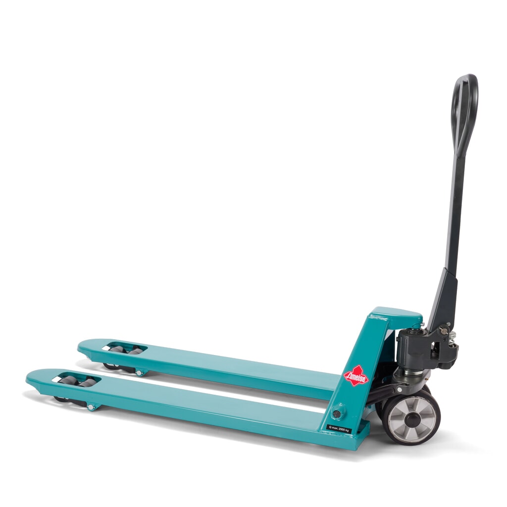 Número de imagen del producto 9: Transpaleta manual Ameise® PTM 2.0, capacidad de carga 2.000 kg, longitud de horquilla 1.150 mm, caucho/poliuretano, rodillos en tándem