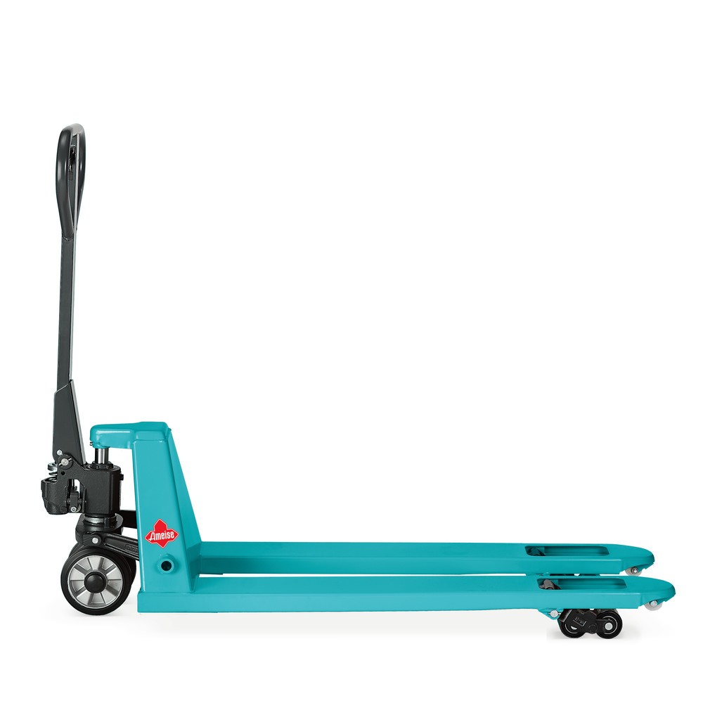 Número de imagen del producto 8: Transpaleta manual Ameise® PTM 2.0, capacidad de carga 2.000 kg, longitud de horquilla 1.150 mm, poliuretano, rodillos en tándem