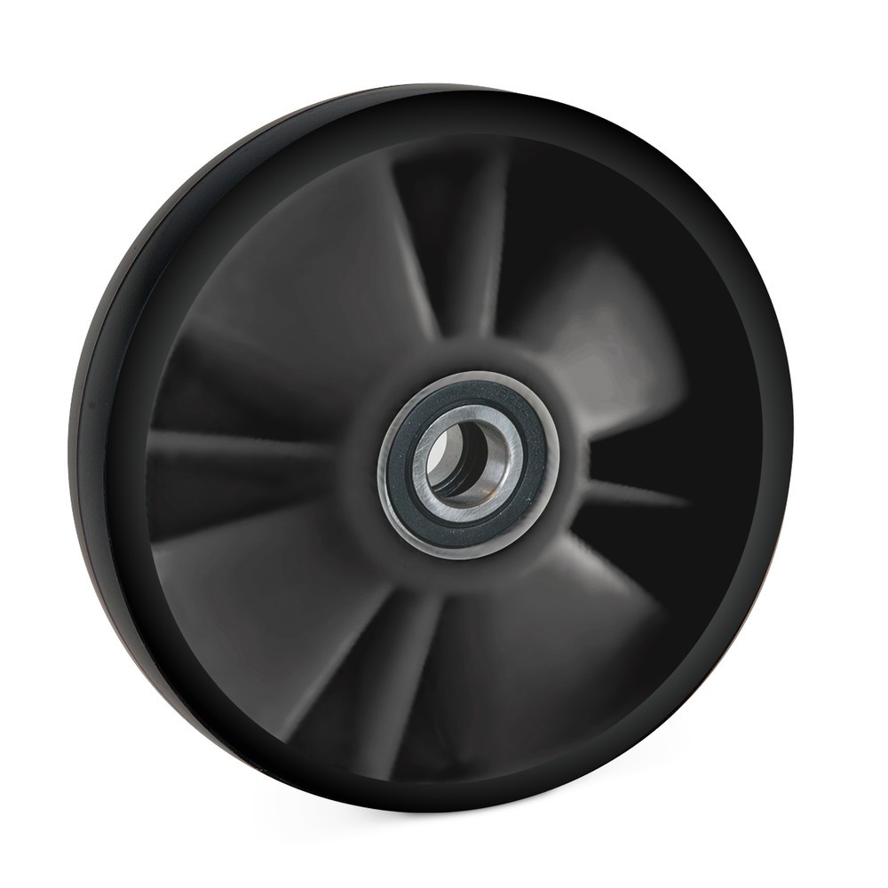 Número de imagen del producto 4: Transpaleta manual Ameise® PTM 2.0, capacidad de carga 2.000 kg, longitud de horquilla 1.800 mm, poliuretano, rodillos en tándem