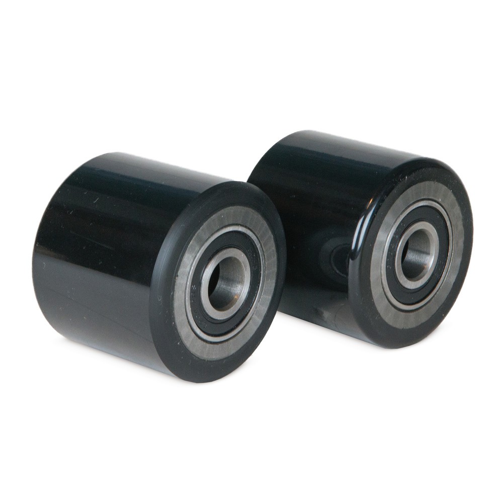 Número de imagen del producto 4: Transpaleta manual Ameise® PTM 2.0, capacidad de carga 2.000 kg, longitud de horquilla 1.150 mm, caucho/poliuretano, rodillos en tándem