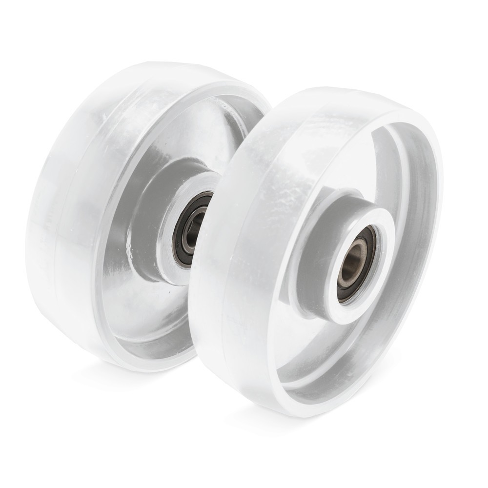 Número de imagen del producto 4: Transpaleta manual Ameise® PTM 2.5, capacidad de carga 2.500 kg, longitud de horquilla 1.150 mm, nailon, rodillos en tándem