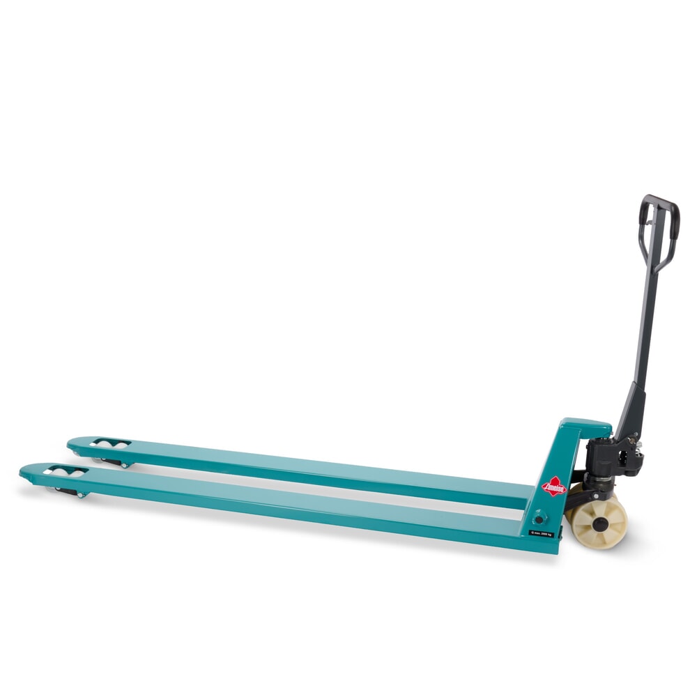 Número de imagen del producto 5: Transpaleta manual Ameise® PTM 2.0, capacidad de carga 2.000 kg, longitud de horquilla 2.000 mm, nailon, rodillos en tándem