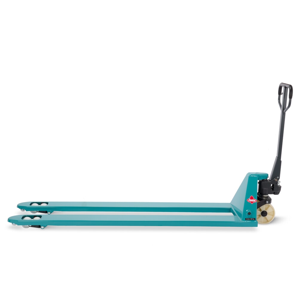 Número de imagen del producto 6: Transpaleta manual Ameise® PTM 2.0, capacidad de carga 2.000 kg, longitud de horquilla 2.000 mm, nailon, rodillos en tándem