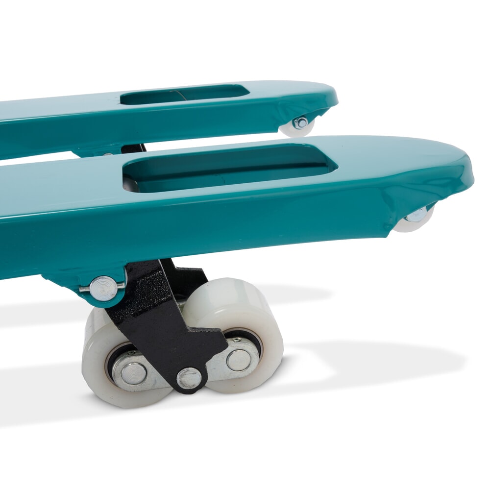 Número de imagen del producto 10: Transpaleta manual Ameise® PTM 2.0, capacidad de carga 2.000 kg, longitud de horquilla 2.000 mm, nailon, rodillos en tándem