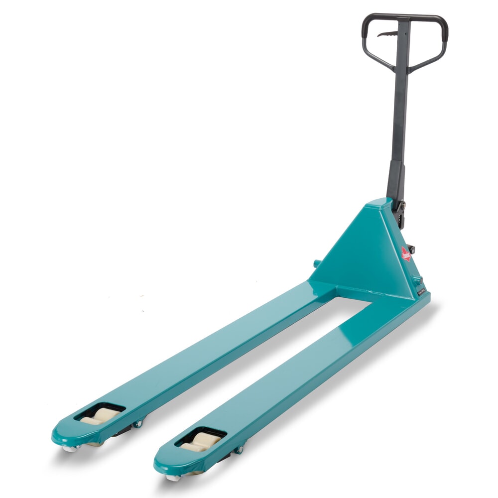 Número de imagen del producto 5: Transpaleta manual Ameise® PTM 2.0, capacidad de carga 2.000 kg, longitud de horquilla 1.800 mm, nailon, rodillos en tándem