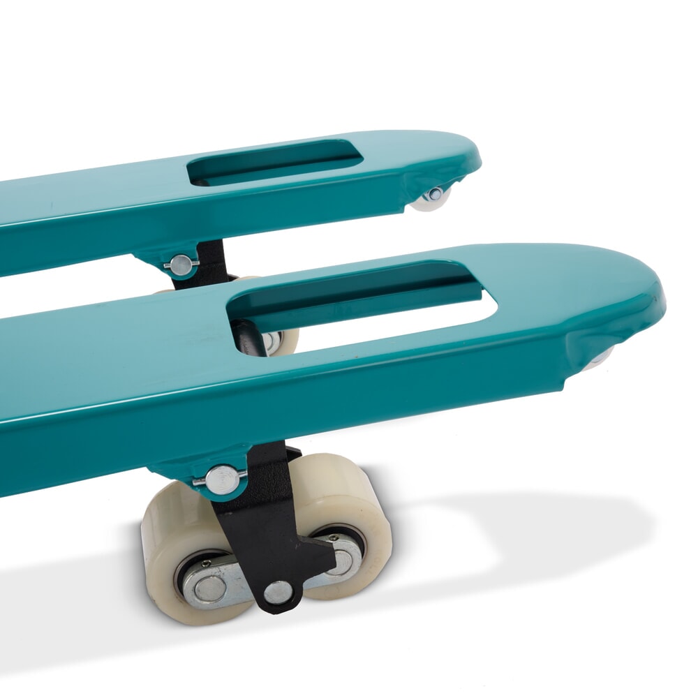 Número de imagen del producto 11: Transpaleta manual Ameise® PTM 2.0, capacidad de carga 2.000 kg, longitud de horquilla 1.800 mm, nailon, rodillos en tándem