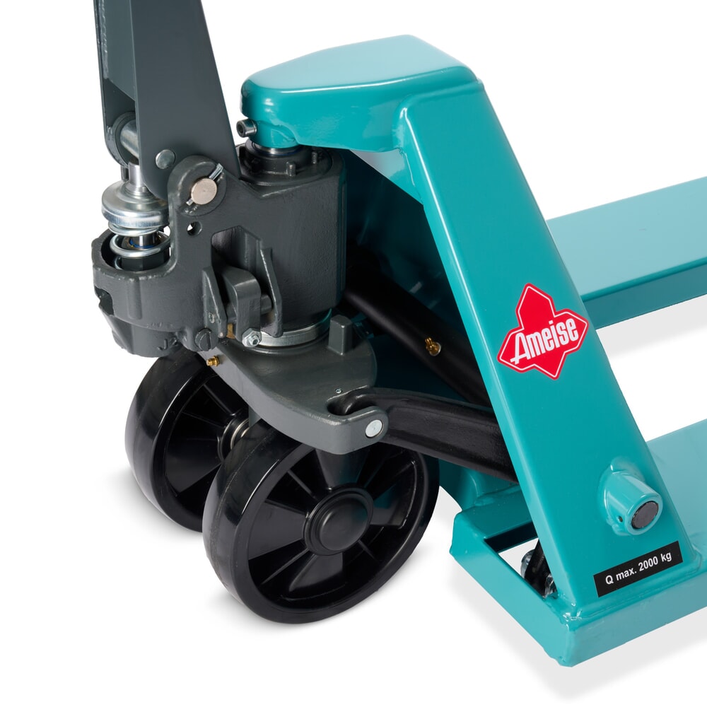 Número de imagen del producto 13: Transpaleta manual Ameise® PTM 2.0, capacidad de carga 2.000 kg, longitud de horquilla 1.500 mm, poliuretano, rodillos en tándem