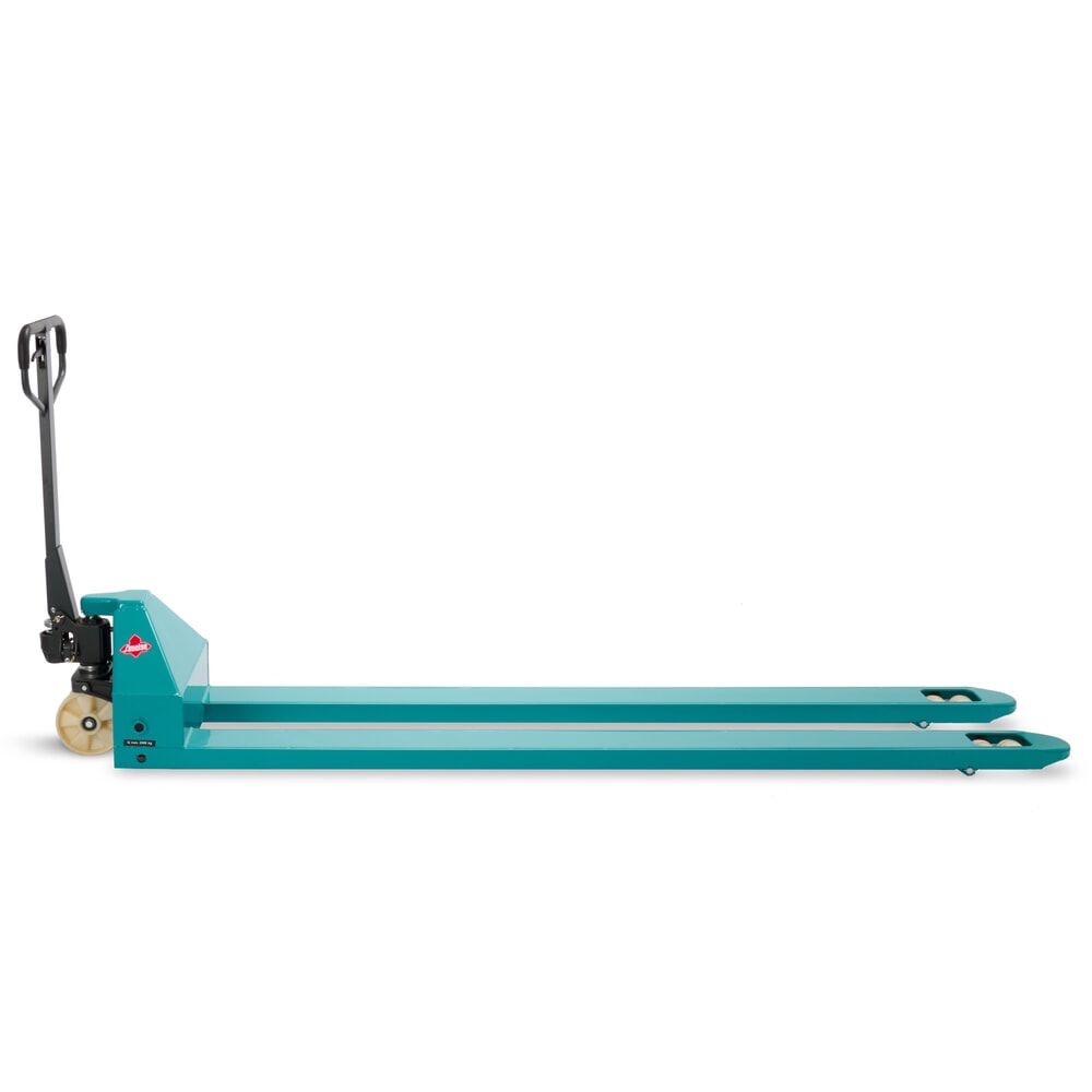 Número de imagen del producto 7: Transpaleta manual Ameise® PTM 2.0, capacidad de carga 2.000 kg, longitud de horquilla 2.500 mm, nailon, rodillos en tándem