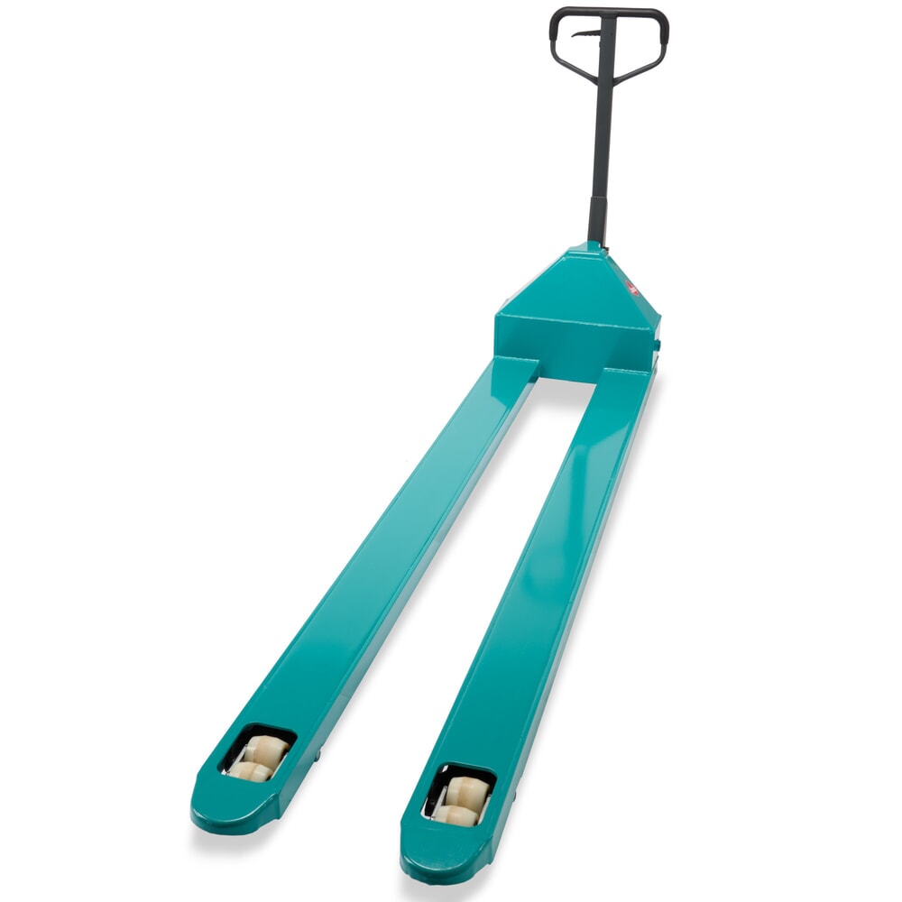 Número de imagen del producto 8: Transpaleta manual Ameise® PTM 2.0, capacidad de carga 2.000 kg, longitud de horquilla 2.500 mm, nailon, rodillos en tándem