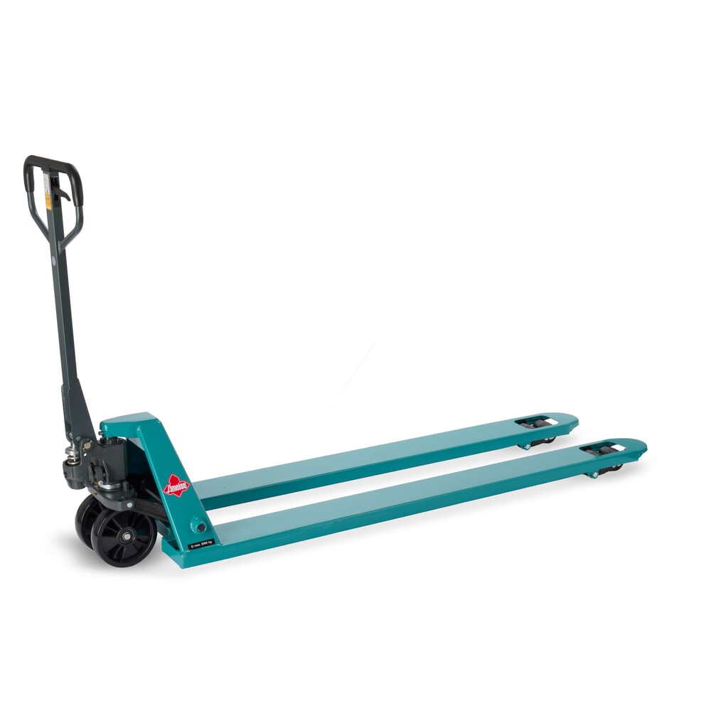 Imagen del producto: Transpaleta manual Ameise® PTM 2.0, capacidad de carga 2.000 kg, longitud de horquilla 1.500 mm, nailon, rodillos en tándem