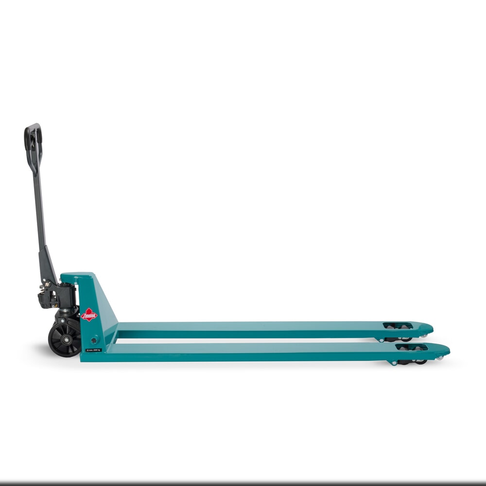 Número de imagen del producto 9: Transpaleta manual Ameise® PTM 2.0, capacidad de carga 2.000 kg, longitud de horquilla 1.800 mm, poliuretano, rodillos en tándem