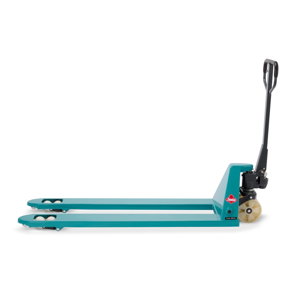 Número de imagen del producto 7: Transpaleta manual Ameise® PTM 2.0, capacidad de carga 2.000 kg, longitud de horquilla 1.500 mm, nailon, rodillos en tándem