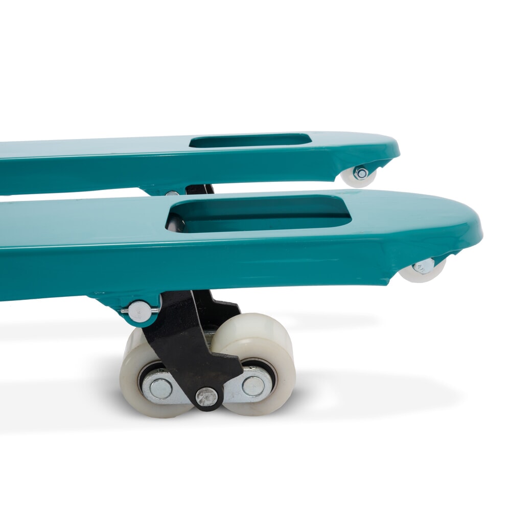 Número de imagen del producto 11: Transpaleta manual Ameise® PTM 2.0, capacidad de carga 2.000 kg, longitud de horquilla 1.500 mm, nailon, rodillos en tándem