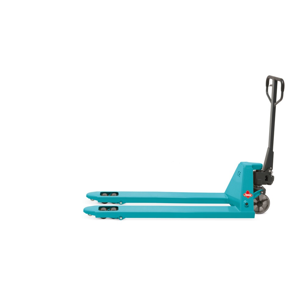 Número de imagen del producto 5: Transpaleta manual Ameise® PTM 2.0, capacidad de carga 2.000 kg, longitud de horquilla 1.500 mm, nailon, rodillos en tándem