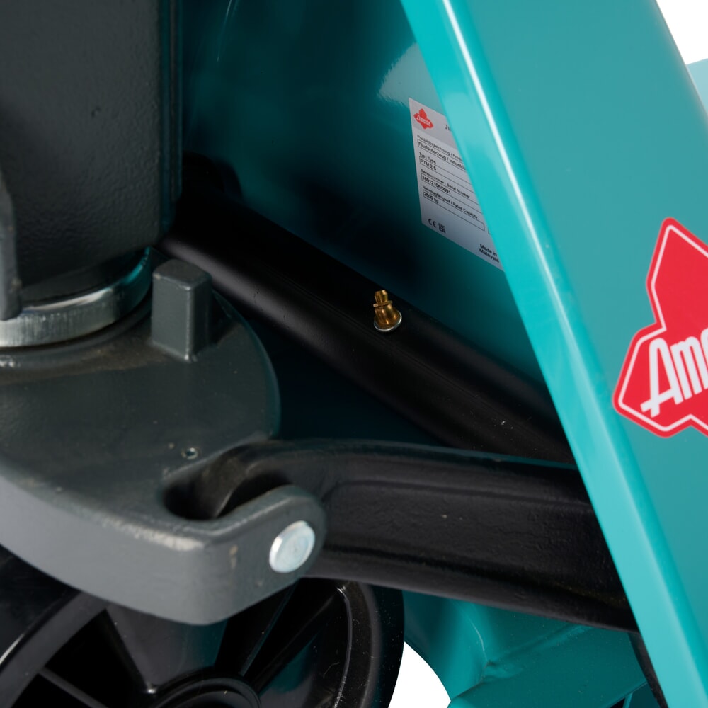 Número de imagen del producto 10: Transpaleta manual Ameise® PTM 2.5, capacidad de carga 2.500 kg, longitud de horquilla 1.150 mm, poliuretano, rodillos en tándem