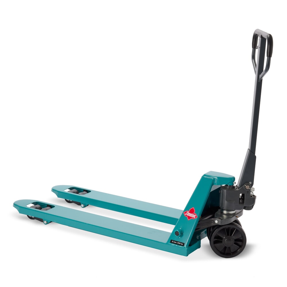 Número de imagen del producto 12: Transpaleta manual Ameise® PTM 2.5, capacidad de carga 2.500 kg, longitud de horquilla 1.150 mm, poliuretano, rodillos en tándem