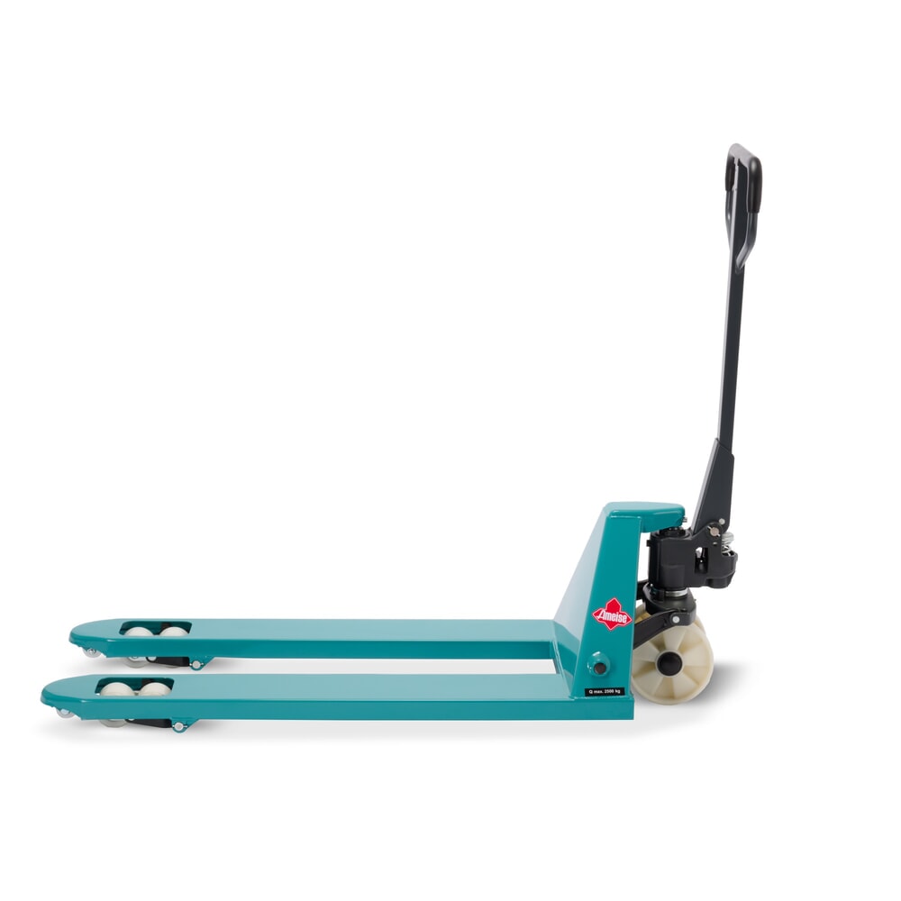Número de imagen del producto 7: Transpaleta manual Ameise® PTM 2.5, capacidad de carga 2.500 kg, longitud de horquilla 1.150 mm, nailon, rodillos en tándem