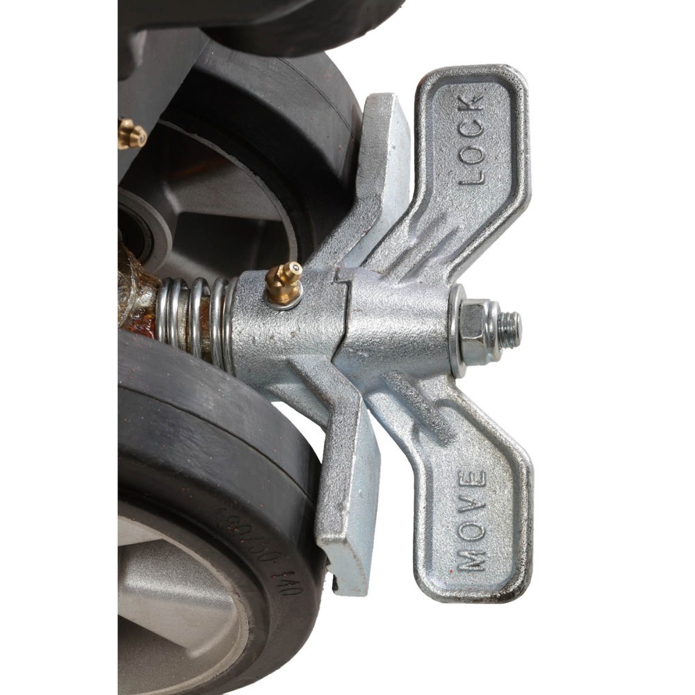 Número de imagen del producto 2: Transpaleta manual Ameise® PTM 2.0, capacidad de carga 2.000 kg, longitud de horquilla 1.150 mm, caucho/poliuretano