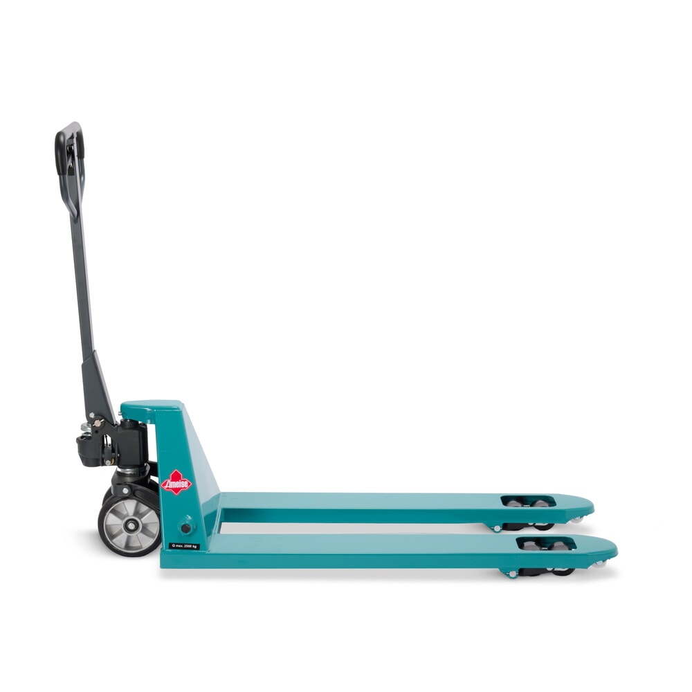 Número de imagen del producto 8: Transpaleta manual Ameise® PTM 2.5, con elevación rápida, capacidad de carga 2.500 kg, longitud de horquilla 1.150 mm, caucho/poliuretano, rodillos en tándem