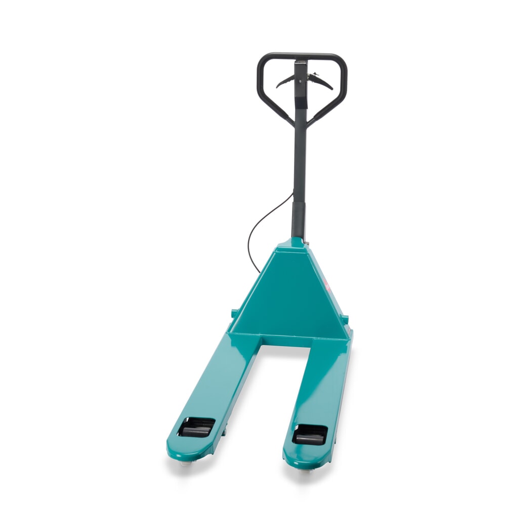 Número de imagen del producto 5: Transpaleta manual Ameise® PTM 2.5 con freno de mano, capacidad de carga 2.500 kg, longitud de horquilla 1.150 mm, goma maciza/poliuretano