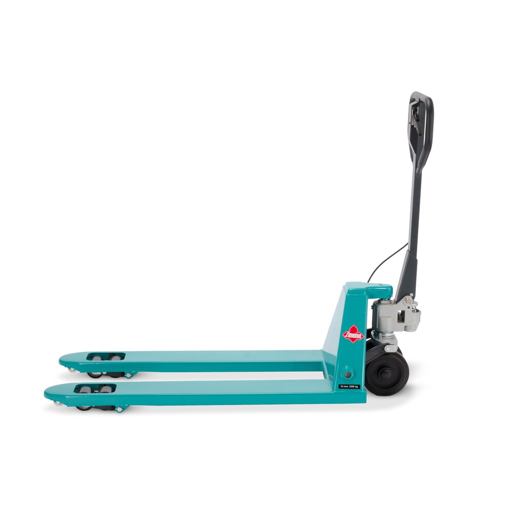 Número de imagen del producto 12: Transpaleta manual Ameise® PTM 2.5, con freno manual, capacidad de carga 2.500 kg, longitud de horquilla 1.150 mm, caucho/poliuretano, rodillos en tándem