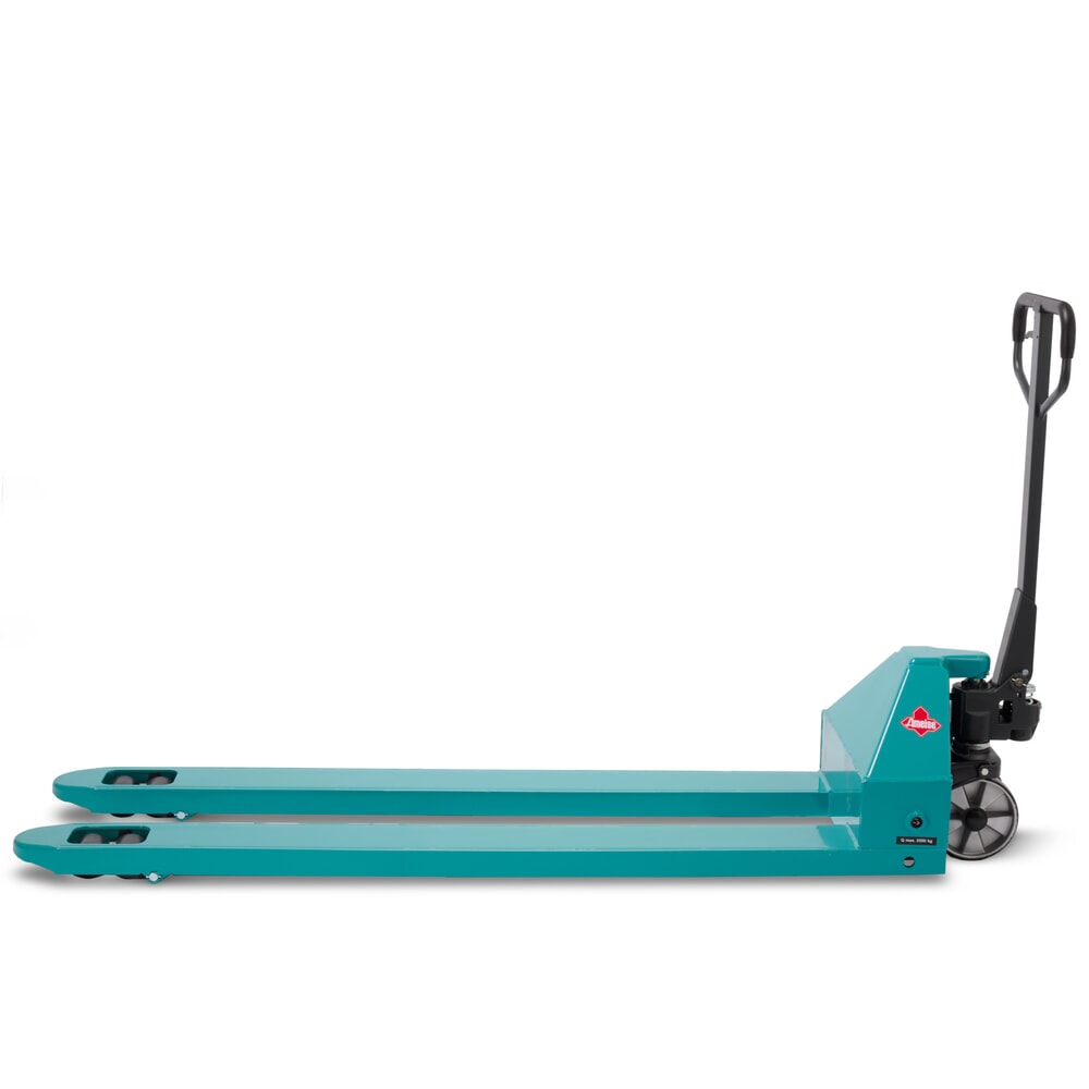 Número de imagen del producto 4: Transpaleta manual Ameise® PTM 3.5, capacidad de carga 3.500 kg, longitud de horquilla 1.800 mm, poliuretano, rodillos en tándem