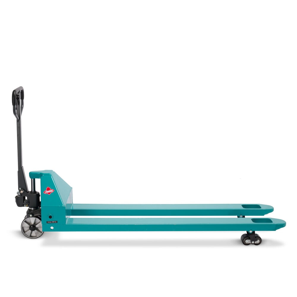 Número de imagen del producto 7: Transpaleta manual Ameise® PTM 3.5, capacidad de carga 3.500 kg, longitud de horquilla 1.800 mm, poliuretano, rodillos en tándem