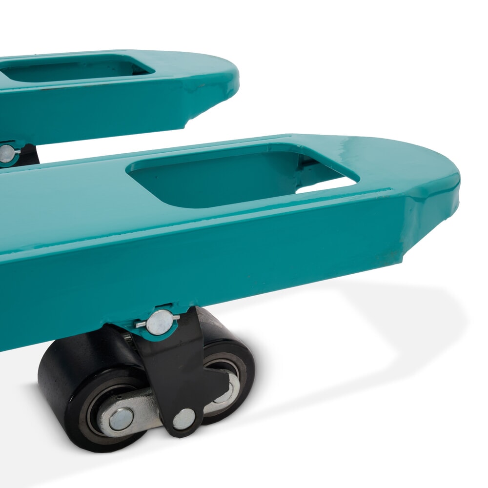 Número de imagen del producto 8: Transpaleta manual Ameise® PTM 3.5, capacidad de carga 3.500 kg, longitud de horquilla 1.800 mm, poliuretano, rodillos en tándem