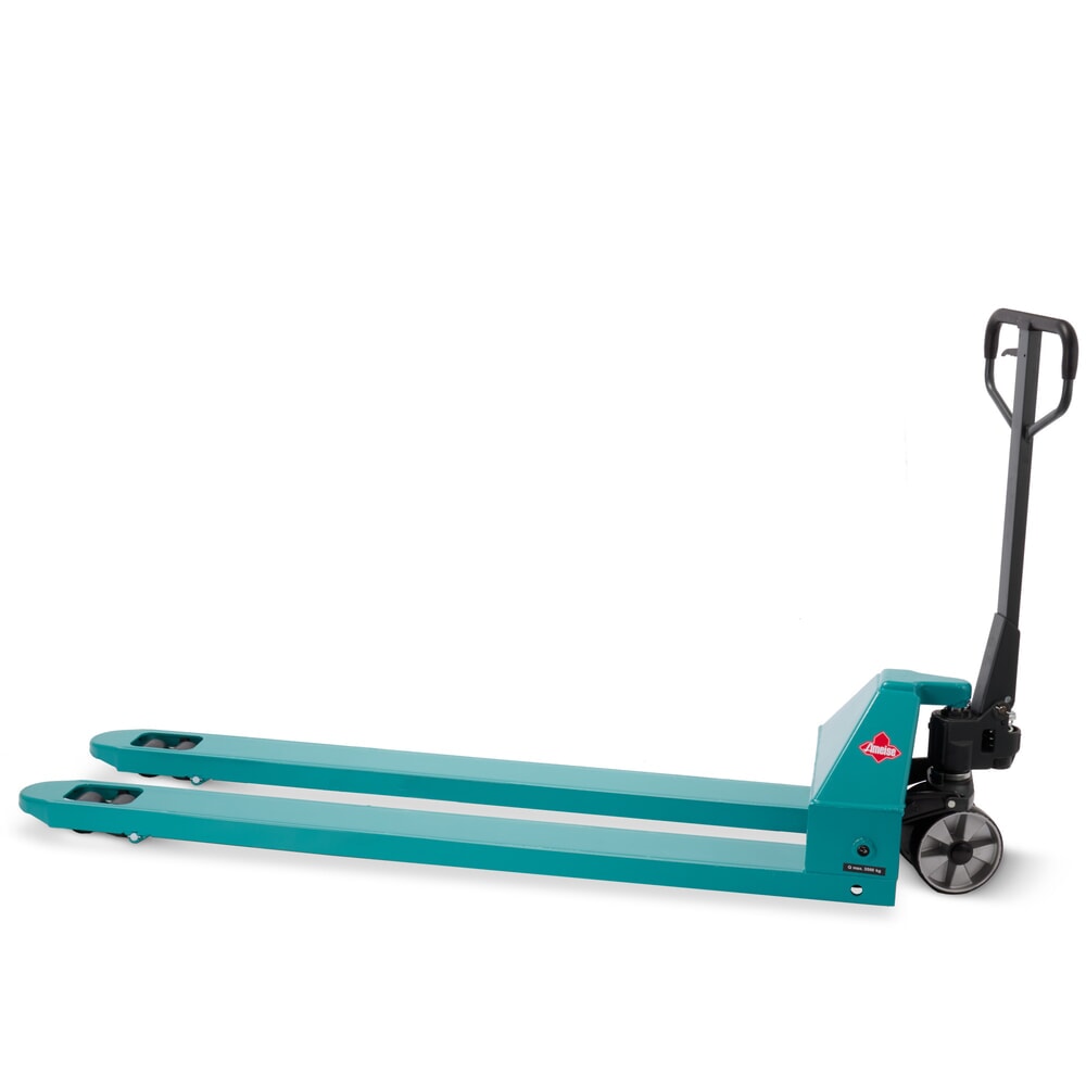 Número de imagen del producto 10: Transpaleta manual Ameise® PTM 3.5, capacidad de carga 3.500 kg, longitud de horquilla 1.800 mm, poliuretano, rodillos en tándem