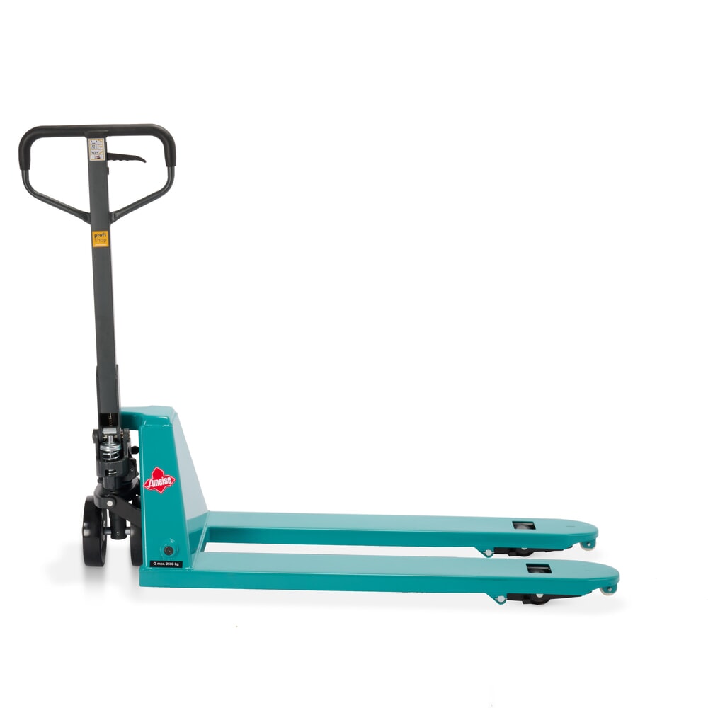 Número de imagen del producto 13: Transpaleta manual de 4 direcciones Ameise® PTM 2.5 Cross, con capacidad de carga de carga 2.500 kg/1.500 kg, longitud de horquilla de 1.150 mm, poliuretano