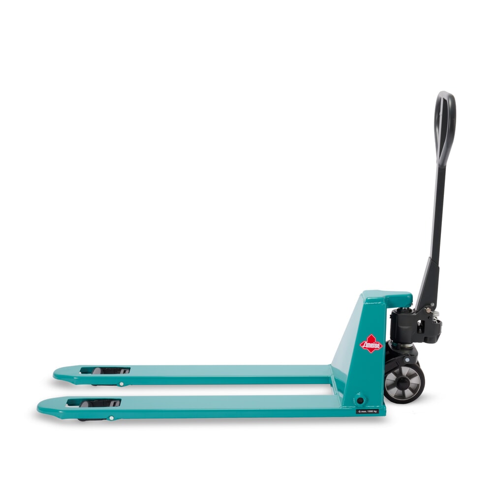 Transpaleta manual Ameise® PTM 1.5, Low, capacidad de carga 1.500 kg, longitud de horquilla 1.150 mm, caucho/poliuretano Número de imagen del producto 4: Transpaleta manual Ameise® PTM 1.5, Low, capacidad de carga 1.500 kg, longitud de horquilla 1.150 mm, caucho/poliuretano