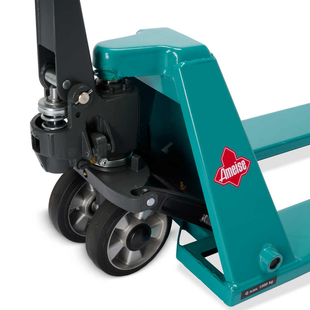 Número de imagen del producto 9: Transpaleta manual Ameise® PTM 1.5, Low, capacidad de carga 1.500 kg, longitud de horquilla 1.150 mm, caucho/poliuretano