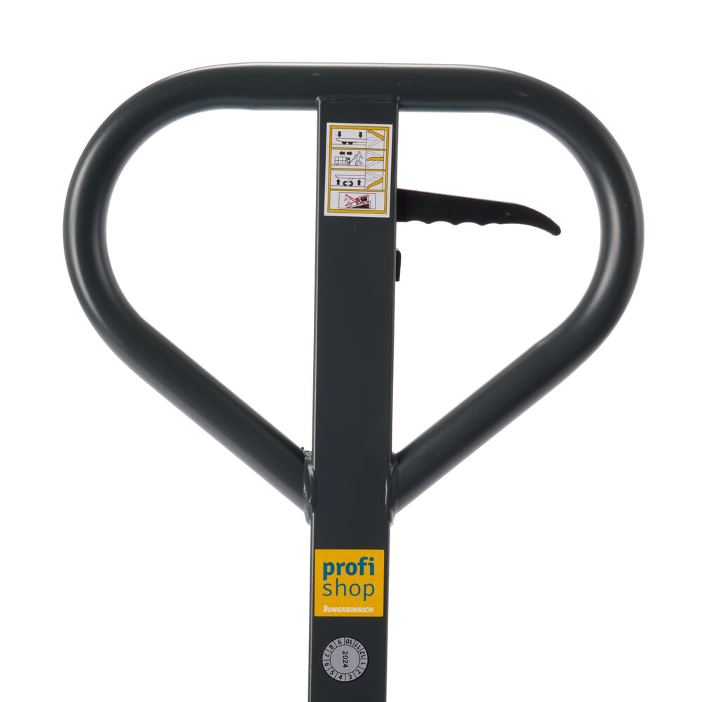 Número de imagen del producto 10: Transpaleta manual Ameise® PTM 1.5, Low, capacidad de carga 1.500 kg, longitud de horquilla 1.150 mm, caucho/poliuretano