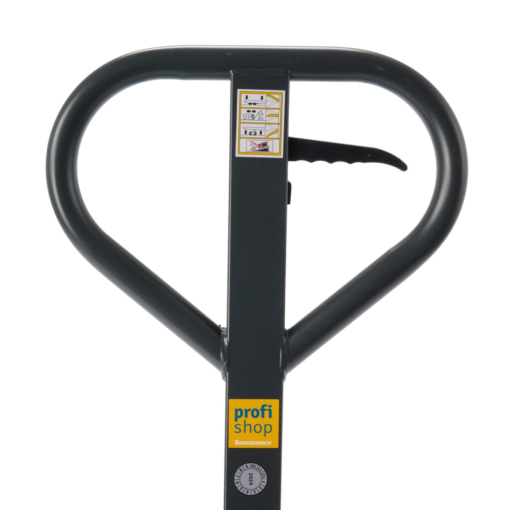 Transpaleta manual Ameise® PTM 1.5, Low, capacidad de carga 1.500 kg, longitud de horquilla 1.150 mm, caucho/poliuretano Número de imagen del producto 10: Transpaleta manual Ameise® PTM 1.5, Low, capacidad de carga 1.500 kg, longitud de horquilla 1.150 mm, caucho/poliuretano
