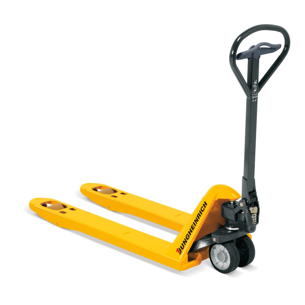 Imagen del producto: Transpaleta manual Jungheinrich AM 22, capacidad de carga 2.200 kg, longitud de horquilla 1.150 mm, caucho/nailon