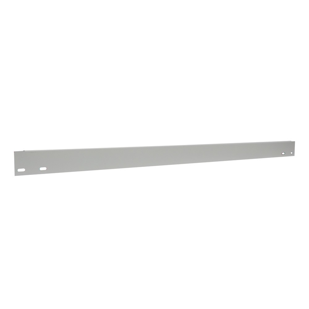 Imagen del producto: Travesaño de tope para estantería de cargas pequeñas SCHULTE, gris claro, H x A 55 x 750 mm