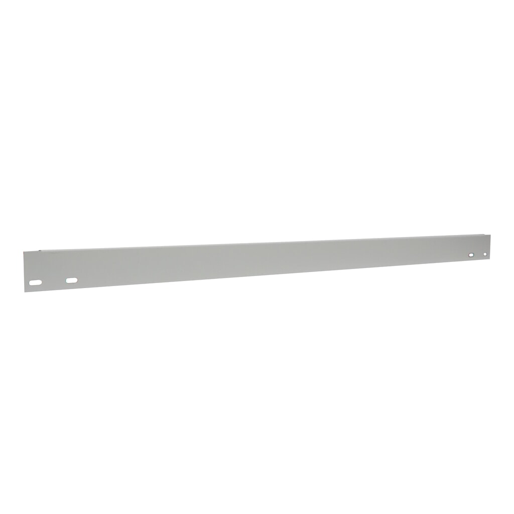 Travesaño de tope para estantería de cargas pequeñas SCHULTE, gris claro, H x A 55 x 750 mm Imagen del producto: Travesaño de tope para estantería de cargas pequeñas SCHULTE, gris claro, H x A 55 x 750 mm