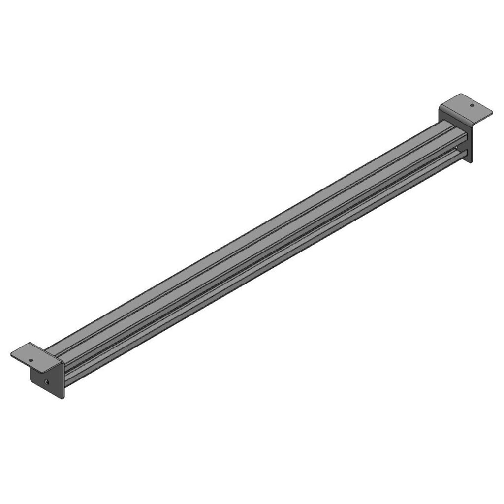 Travesaño encajado para estantería Hybrid 3 en 1, longitud 1.110 mm Imagen del producto: Travesaño encajado para estantería Hybrid 3 en 1, longitud 1.110 mm