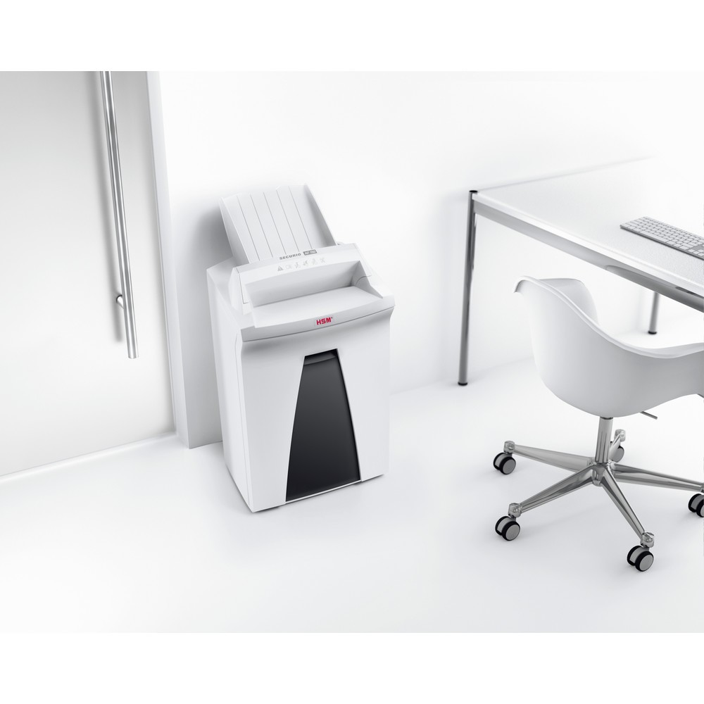 Número de imagen del producto 3: Trituradora de documentos HSM SECURIO AF150, alimentador automático de papel, corte de partículas 4,5 x 30 mm