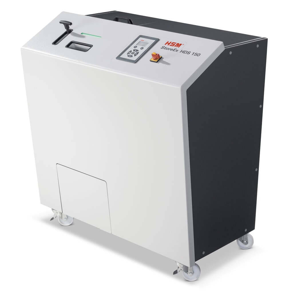 Imagen del producto: Trituradora de medios HSM StoreEx HDS 150, corte en tiras 40 mm