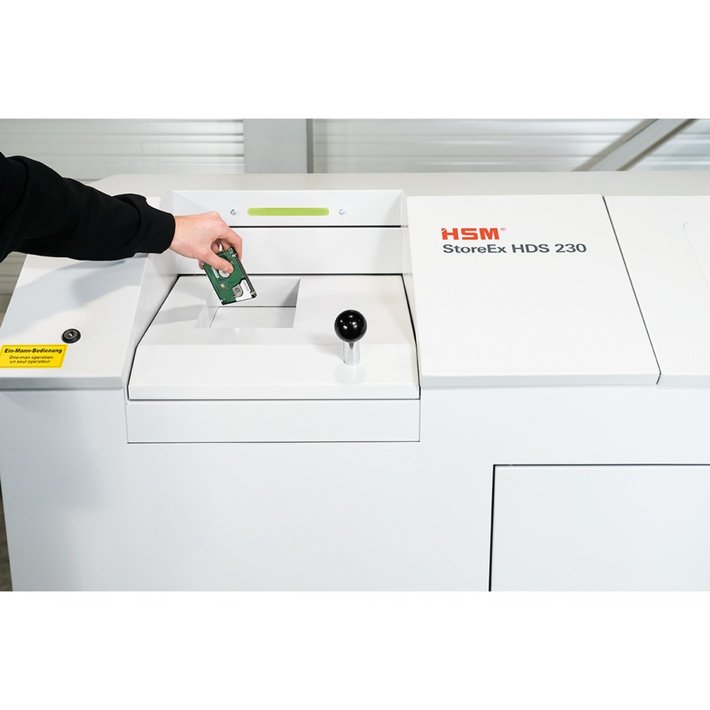 Número de imagen del producto 6: Trituradora HSM StoreEx HDS 230, de una etapa, dimensión de partículas 20 x 40-50 mm